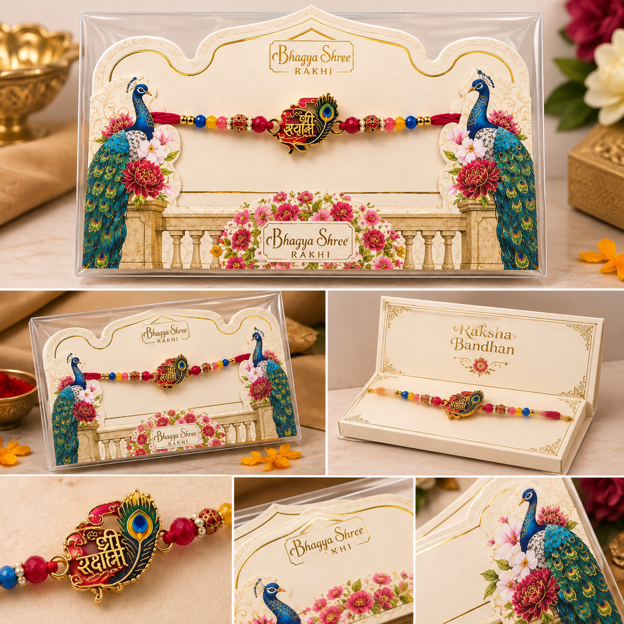 The Peacock Rakhi